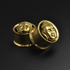 Ottone Buddha Testa Doppia