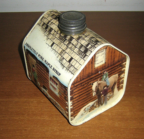 Bottiglia sciroppo acero - bottiglia, d'acero