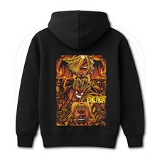 Felpa con cappuccio Luffy Zoro