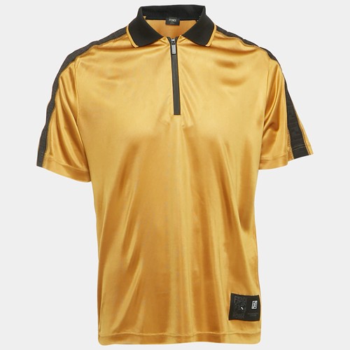 Maglia mezza zip fendi - mezza,