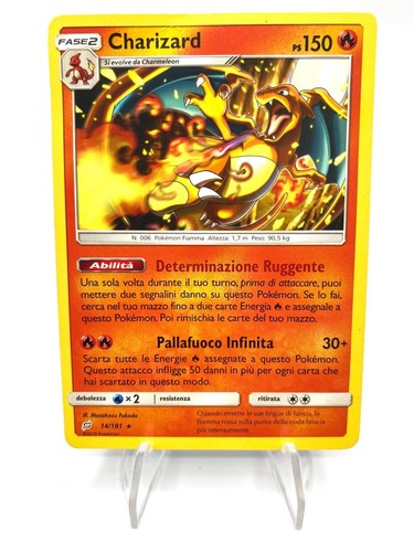 Carta pokémon charizard - carta,