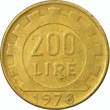 LOTTO N. 20 MONETE DA 200 LIRE - RARE, DA COLLEZIONE - ANNI 1978, 1979, 1980