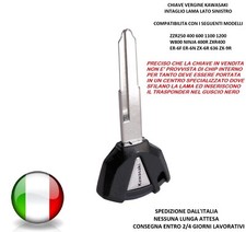 CHIAVE GREZZA VERGINE KAWASAKI NINJA ZX6R ZX10R ZZR400 Z750 Z800 Z1000 VERSYS ER
