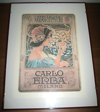 PUBBLICITA CARLO ERBA Specialita Farmaceutiche G. De Andreis STAMPA Vintage