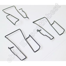 3 x clip da cintura in metallo