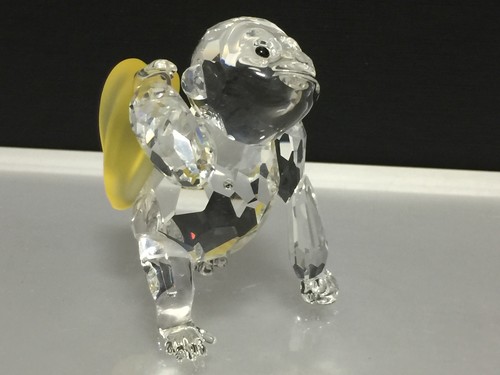 Figura swarovski gorilla con - swarovski,