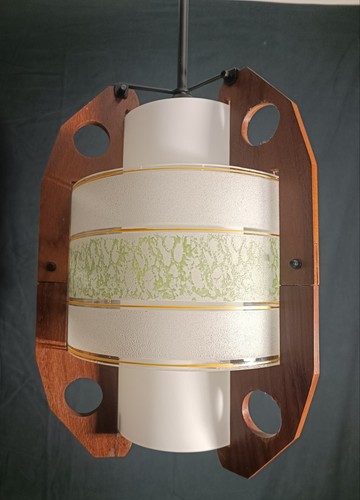 Lampadario vintage vetro - lampadario,