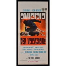 locandina OMICIDIO PER VOCAZIONE vittorio sindoni femi benussi B220