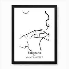 Folignano,Italia Mappa