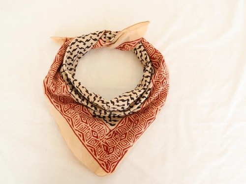 Bandana cotone fatta mano - bandana,