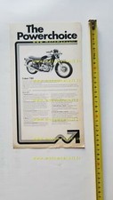 Norton 850 Commando - Triumph Trident 750 T160 depliant ITALIANO originale moto 