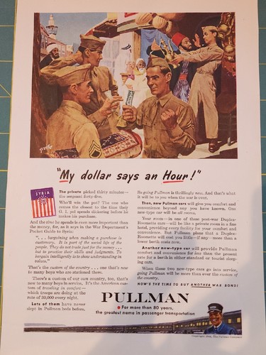 Pullman annuncio 1944 - pullman,, il