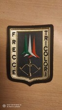 STOK 10PZ TOPPA PATCH PLASTIFICATA AERONAUTICA MILITARE FRECCE TRICOLORI  
