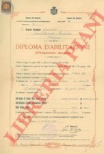 Attestato di licenza e Diploma d'abilitazione all'insegnamento elementare. 2