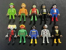 DC  PLAYMOBIL  KINDER - Set 10 Personaggi- tutti completi di proprio Foglietto