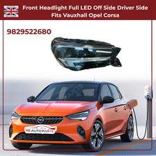 Front headlight full - full, off