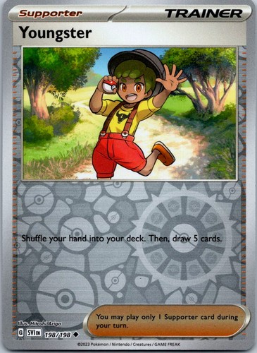 Reverse holo youngster 198 - reverse, 198/198