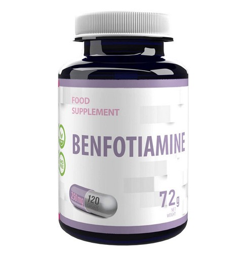 Benfotiamina 250mg 120 capsule - benfotiamina,