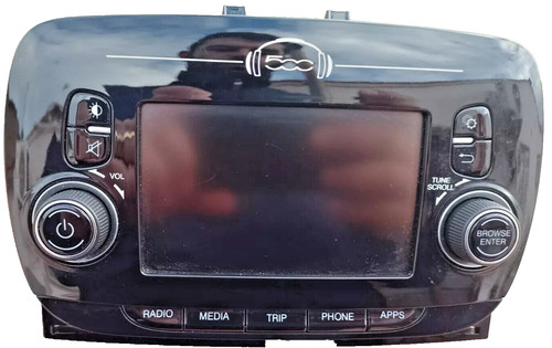 Fiat 500 radio touch screen - fiat,