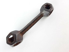 vecchia CHIAVE INGLESE MULTIPLA dieci fori 10 vintage universale per bicicletta