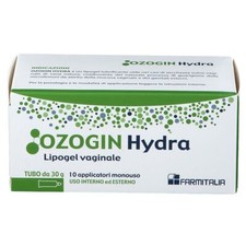 Ozogin Hydra Lipogel Vaginale Tubo 30 g + 10 Applicatori Monouso