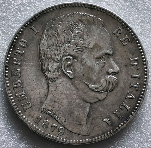 Italia lire 1879 r - 5,