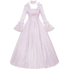 Abito bianco medievale