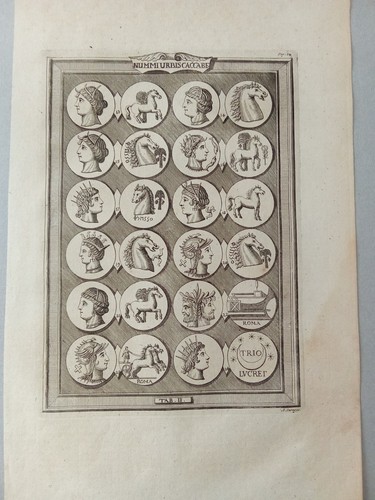 Incisione antica settecentesca - antica,
