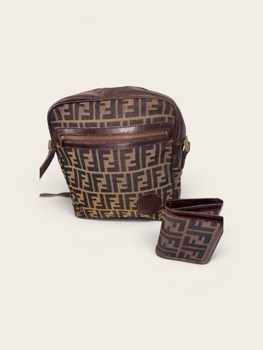 Borsa messenger fendi vintage - fendi,