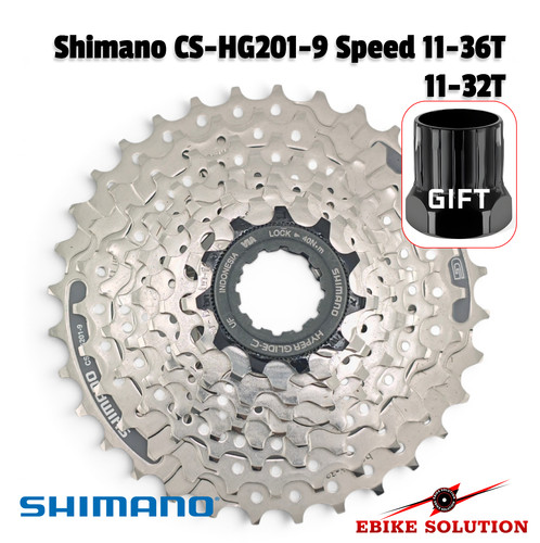 Cassetta mtb shimano hg201 - cassetta,