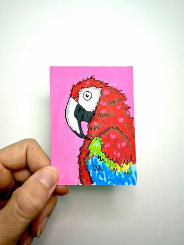 Aceo dipinto originale - aceo,