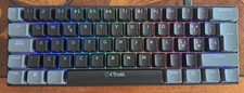 Trust GXT 867 Acira Tastiera Meccanica da Gaming Mini con Illuminazione RGB