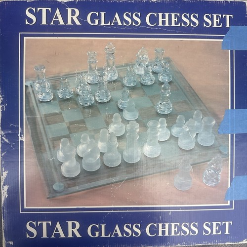 Set scacchi vetro - set,