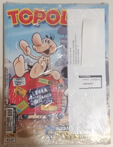 Topolino 2918 blisterato con - topolino,