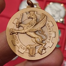 Medaglia In Bronzo Motoclub