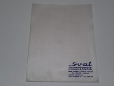 LANCIA AUTOBIANCHI CONCESSIONARIA SVAT TORINO CARTELLINA PEORTA DOCUMENTI