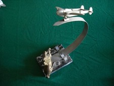 P-38 LIGHTNING MODELLO METALLICO DA SCRIVANIA, 4° STORMO, NO FOMAER