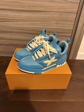 scarpe louis vuitton skate blu