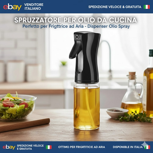 Flacone spray olio 200 - flacone,