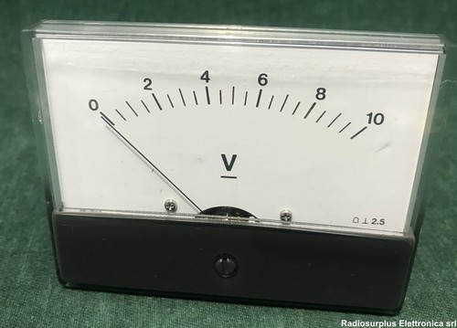 Voltmetro volt f s - voltmetro,  10