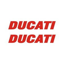Adesivi DUCATI color rosso per