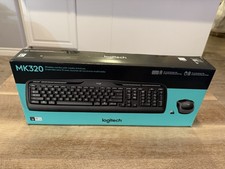 NUOVISSIMO Logitech Wireless Desktop MK320 combinazione tastiera e mouse senza fili