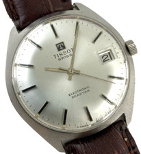 Orologio TISSOT Electronic Seastar 40604-01 Vintage 37mm Uomo Quarzo ESA.9154