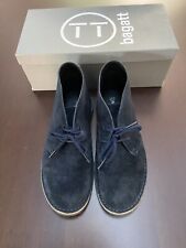 BAGATT POLACCHINO SCARPA STRINGATA COL. BLU SIMILPELLE SCAMOSCIATA MIS . 42