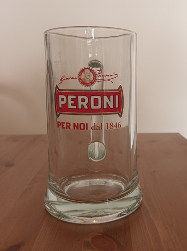 Boccale birra peroni roma - boccale,