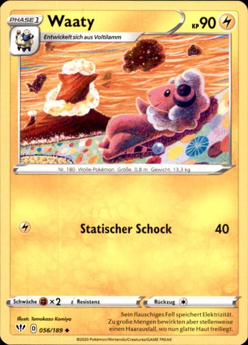 Pokemon 189 waaty - 56/189,