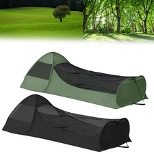 Tenda sacco a pelo da esterno per campeggio rete impermeabile per escursioni e v