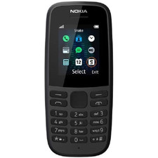 Nokia 105 nero - black, eu