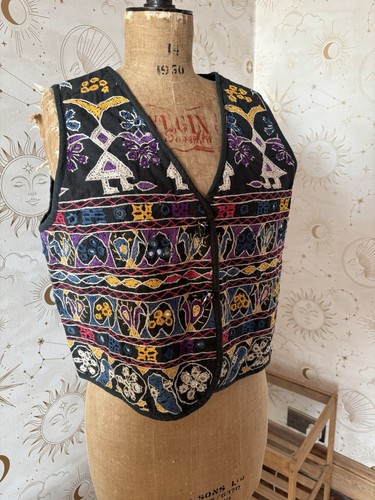 Gilet vintage indiano cotone