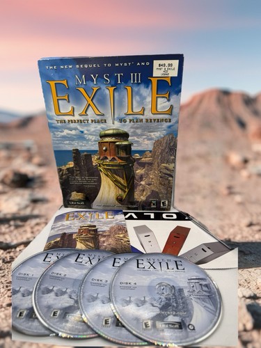 Vintage myst iii exile per - myst, iii: